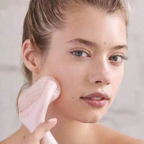 Depuffing Facial Massage Tool for Puffiness, Pores & Glowing Skin