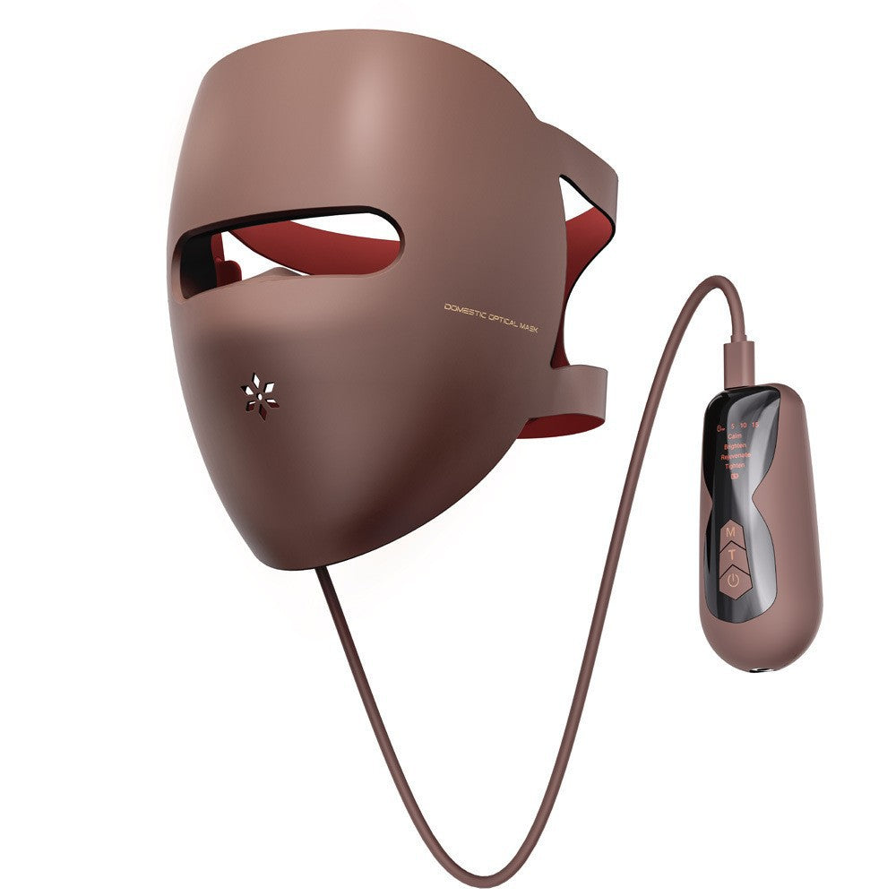 Zenith GlowPulse LED Light Therapy Face Mask with Neck Attachment